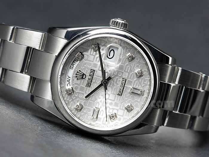 Buy Rolex Day Date Mens Watch: SS Computer Dial Replica